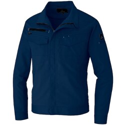 長袖ブルゾン（男女兼用）AZ2901 ネイビー 6L AZ2901-008-6L