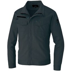 長袖ブルゾン（男女兼用）AZ2901 チャコール 5L AZ2901-014-5L
