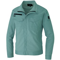 長袖ブルゾン（男女兼用）AZ2901 ターコイズ S AZ2901-027-S