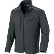 ニュームービンカット 春夏長袖ブルゾン チャコールグレー 4L AZ3330-014-4L