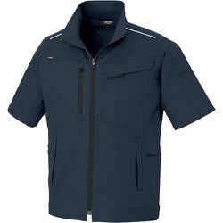 ニュームービンカット 春夏半袖ブルゾン ネイビー 4L AZ3332-008-4L