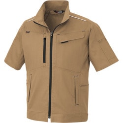 ニュームービンカット 春夏半袖ブルゾン カーキ 3L AZ3332-025-3L