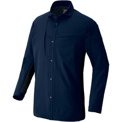 長袖シャツ（男女兼用） TULTEX WORK AZ4235 ネイビーXブラック 6L AZ4235-008-6L