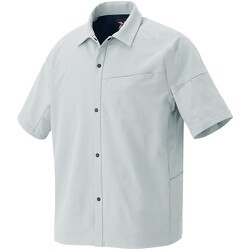 半袖シャツ(男女兼用) TULTEX WORK AZ4237 シルバーグレー 4L AZ4237-003-4L