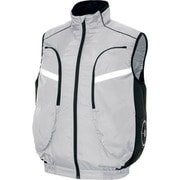 物流作業対応型空調服ベスト（空調服TM） シルバー SS AZ50195-003-SS