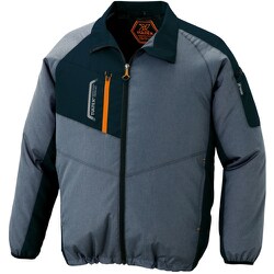 空調服用長袖ジャケット（空調服TM） 杢チャコール L AZ50199-114-L