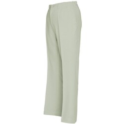 ズボン レディースシャーリングパンツ(1タック)AZ6553 アースグリーン 5L AZ6553-005-5L