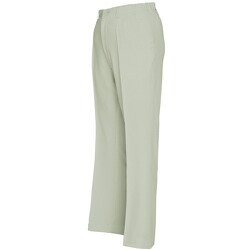 ズボン レディースシャーリングパンツ（1タック）AZ6553 アースグリーン LL AZ6553-005-LL