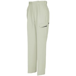 ズボン カーゴパンツA(2タック)AZ6554 アースグリーン×ブラック 130 AZ6554-005-130