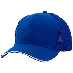 スカイメッシュキャップ（6300） ブルー AZ66326-006-F