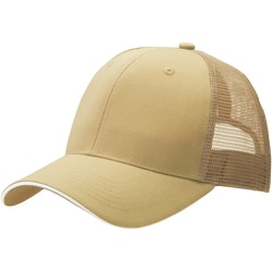 帽子 メッシュキャップ（6600）AZ66328 ベージュ F AZ66328-002-F
