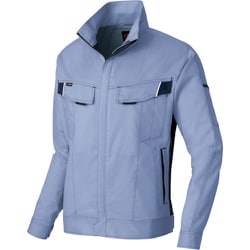 ニュームービンカット 春夏長袖ブルゾン ミストバイオレット×ネイビー LL AZ6830-076-LL