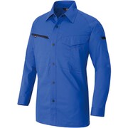 ニュームービンカット 長袖シャツ(男女兼用)AZ6845 ロイヤルブルー 3L AZ6845-006-3L