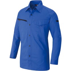 ニュームービンカット 長袖シャツ（男女兼用）AZ6845 ロイヤルブルー LL AZ6845-006-LL