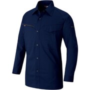 ニュームービンカット 長袖シャツ(男女兼用)AZ6845 ネイビー 3L AZ6845-008-3L