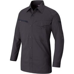 ニュームービンカット 長袖シャツ（男女兼用）AZ6845 チャコール 5L AZ6845-014-5L