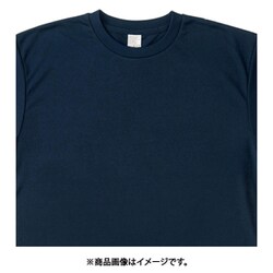 ドライ半袖Tシャツ（ポケット無し）（男女兼用） AZ8090 ネイビー L AZ8090-008-L