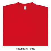 ドライ半袖Tシャツ(ポケット無し)(男女兼用) AZ8090 レッド 4L AZ8090-009-4L
