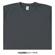 ドライ半袖Tシャツ(ポケット無し)(男女兼用) AZ8090 ダークグレー 5L AZ8090-014-5L