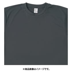 ドライ半袖Tシャツ（ポケット無し）（男女兼用） AZ8090 ダークグレー M AZ8090-014-M