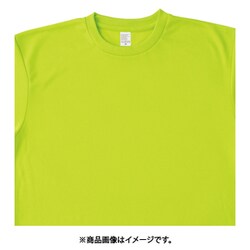 ドライ半袖Tシャツ（ポケット無し）（男女兼用） AZ8090 ライトグリーン S AZ8090-016-S