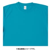 ドライ半袖Tシャツ(ポケット無し)(男女兼用) AZ8090 ターコイズ M AZ8090-026-M