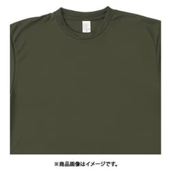 ドライ半袖Tシャツ(ポケット無し)(男女兼用) AZ8090 アーミーグリーン M AZ8090-045-M