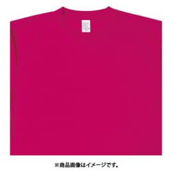 ドライ半袖Tシャツ(ポケット無し)(男女兼用) AZ8090 ホットピンク L AZ8090-139-L