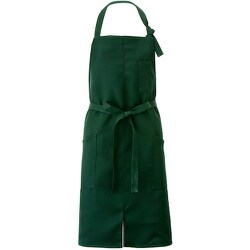 胸当てエプロンAZ861239 ダークグリーン F AZ861239-015-F