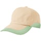 ワークキャップ ライトベージュ×グリーン フリーサイズ AZ8618-002