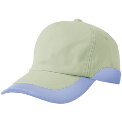 ワークキャップ アースグレー×ミストバイオレット フリーサイズ AZ8618-004