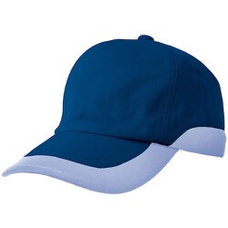 ワークキャップ ネイビー×ミストバイオレット フリーサイズ AZ8618-008