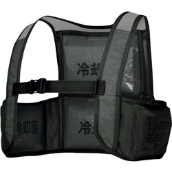 アイスベスト（アイスパック4個付） ブラック S AZ865948-010-S