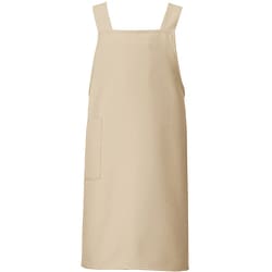 胸当てエプロン ライトベージュ HS2506-012-F