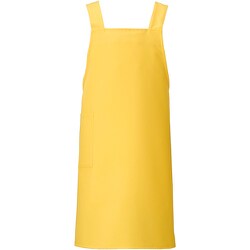 胸当てエプロン イエロー HS2506-019-F