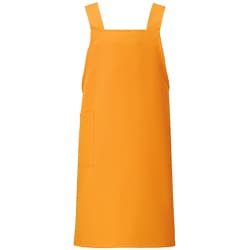 胸当てエプロン オレンジ HS2506-063-F