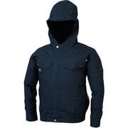 空調服フード付綿100ブルゾン チャコール KU91410-K69-3L