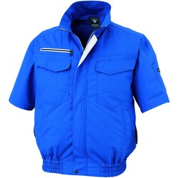 空調服半袖ブルゾン ロイヤルブルー XE98032-46-4L
