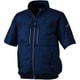 空調服半袖ブルゾン ディープネイビー XE98033-19-5L