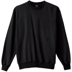 トレーナー（男女兼用）AZ10777 ブラック LL AZ10777-110-LL