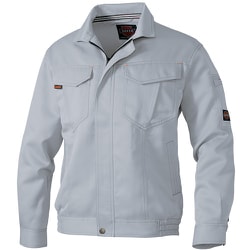 長袖ブルゾン アジトスタンダード シルバーグレー LL AZ11401-003-LL