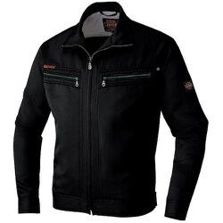 長袖ダブルジップブルゾン アジトスタンダード ブラック 3L AZ11402-010-3L