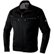 長袖ダブルジップブルゾン アジトスタンダード ブラック 4L AZ11402-010-4L