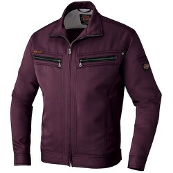 長袖ダブルジップブルゾン アジトスタンダード ワイン LL AZ11402-039-LL