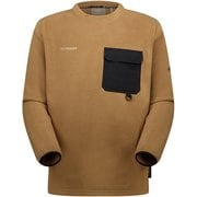 ムーンストーンハイブリッドミッドレイヤークルーネックアジアンフィット ユニセックス フリース claystone-black（7547） Lサイズ（日本：XLサイズ） 1014-05840