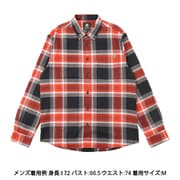 トロバットロングスリーブシャツアジアンフィットメン メンズ シャツ black-mammut red（00807） Mサイズ（日本：Lサイズ） 1015-01481