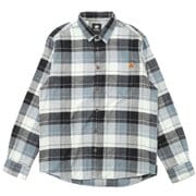 トロバットロングスリーブシャツアジアンフィットメン メンズ シャツ silver sage-strata（1303） Mサイズ（日本：Lサイズ） 1015-01481