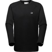 ワッフルロングスリーブアジアンフィット ユニセックス カットソー black（0001） Sサイズ（日本：Mサイズ） 1016-01810