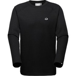 ワッフルロングスリーブアジアンフィット ユニセックス カットソー black（0001） XLサイズ（日本：XXLサイズ） 1016-01810