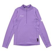 エナジーミッドレイヤーハーフジッププルアジアンフィット レディース カットソー lavandin(6434) Lサイズ(日本:XLサイズ) 1016-01130